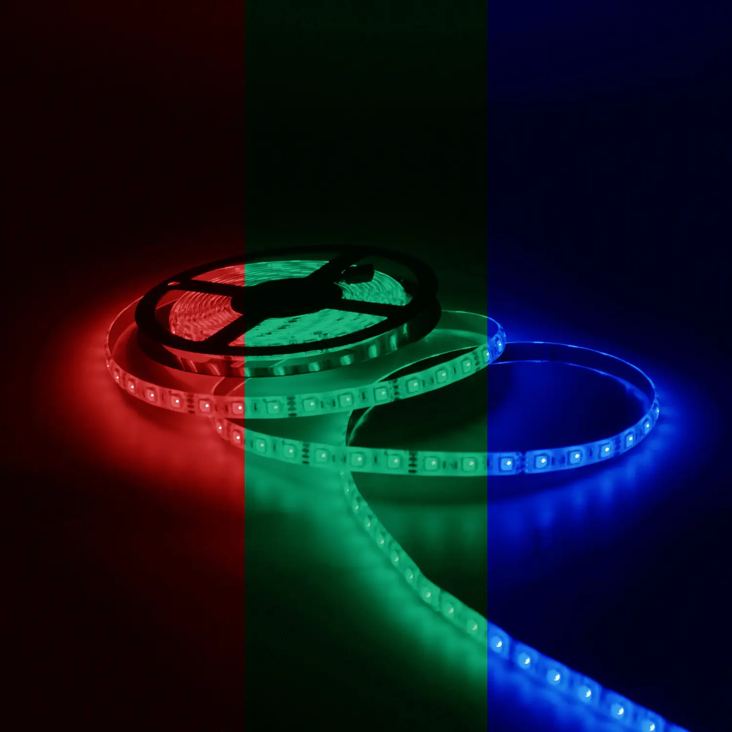 Светодиодная лента RGB 5050/30-SMD 7.2W 12V DC (блистер 5м)