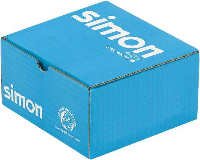 Влагостойкая основа Simon Connect IP66 с розеткой 2к+з и интернет розеткой Cat. 5e UTP (нержавеющая сталь)