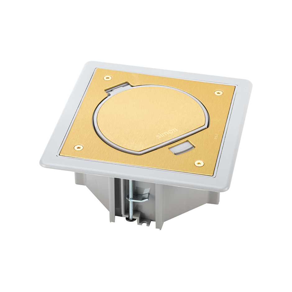 Монтажная коробка для фальшпола для влагозащищенного лючка Simon Connect