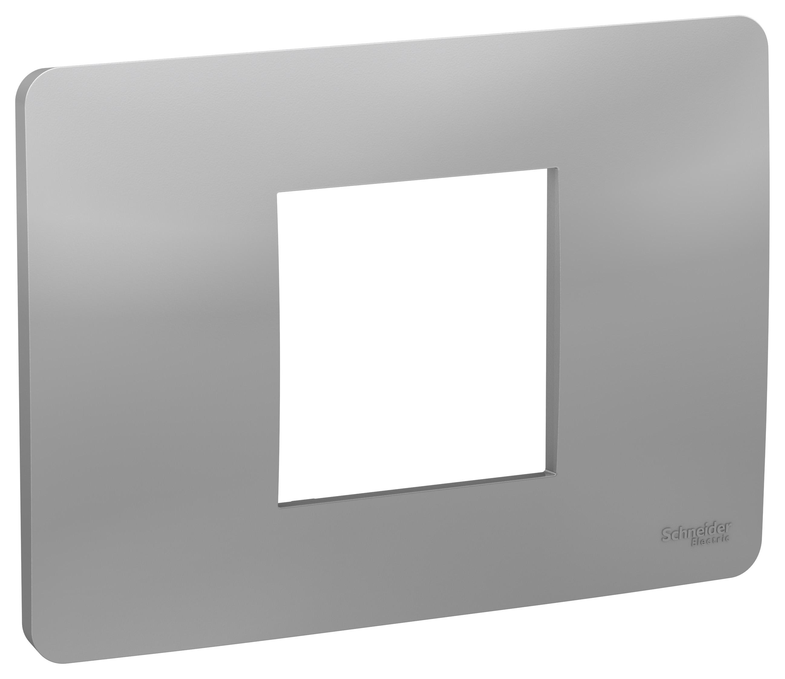 UNICA MODULAR РАМКА 2-модульная, АЛЮМИНИЙ