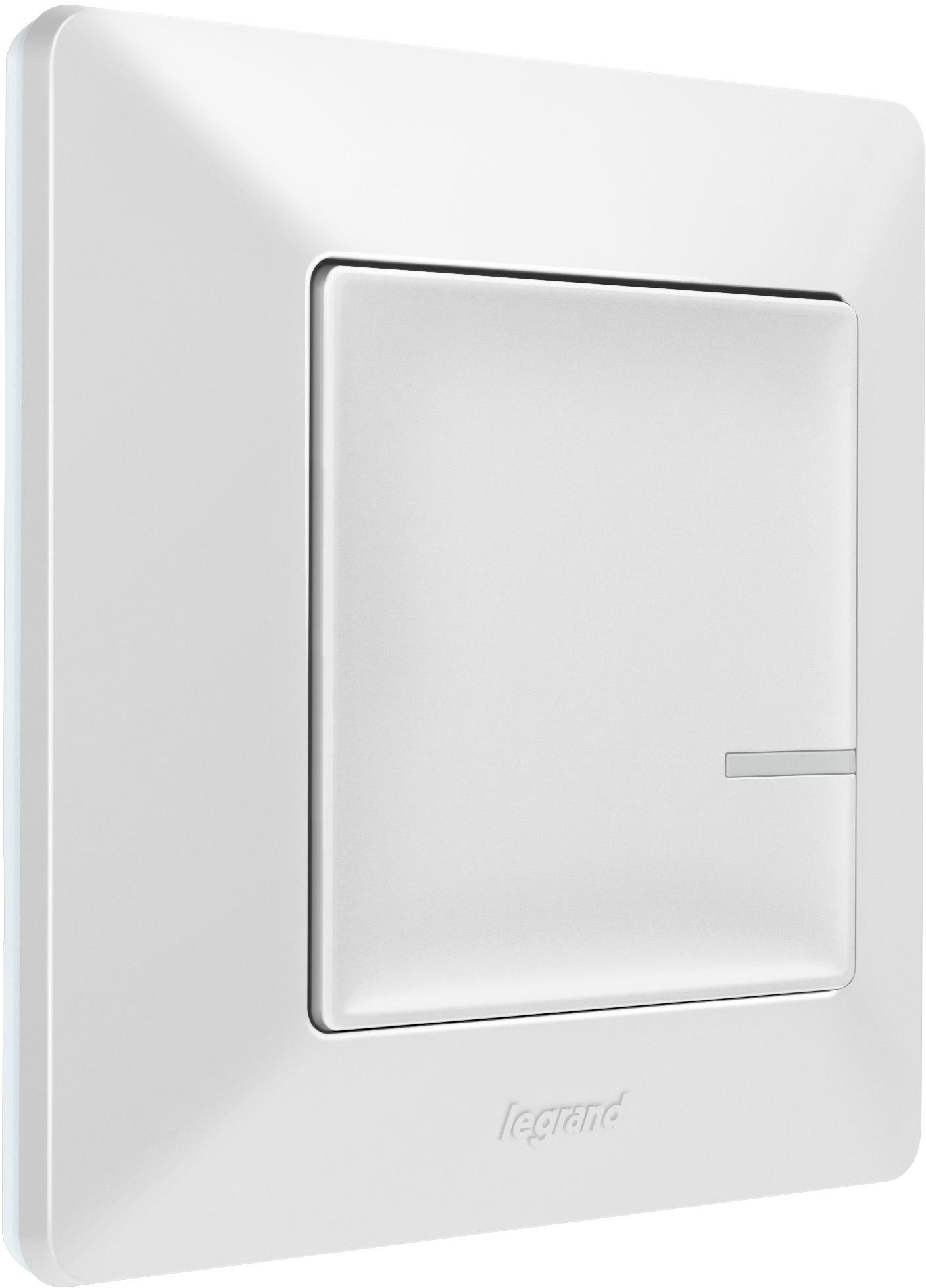 Одноклавишный выключатель с подсветкой