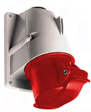 Розетка для монтажа на поверхность 63A, 3P+N+E, IP44