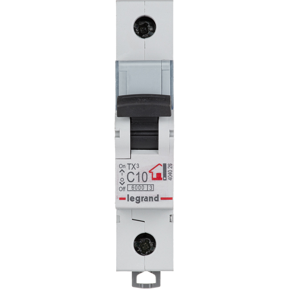 Автоматический выключатель Legrand TX3 - 1P - 10A - C - 6kA - 1M