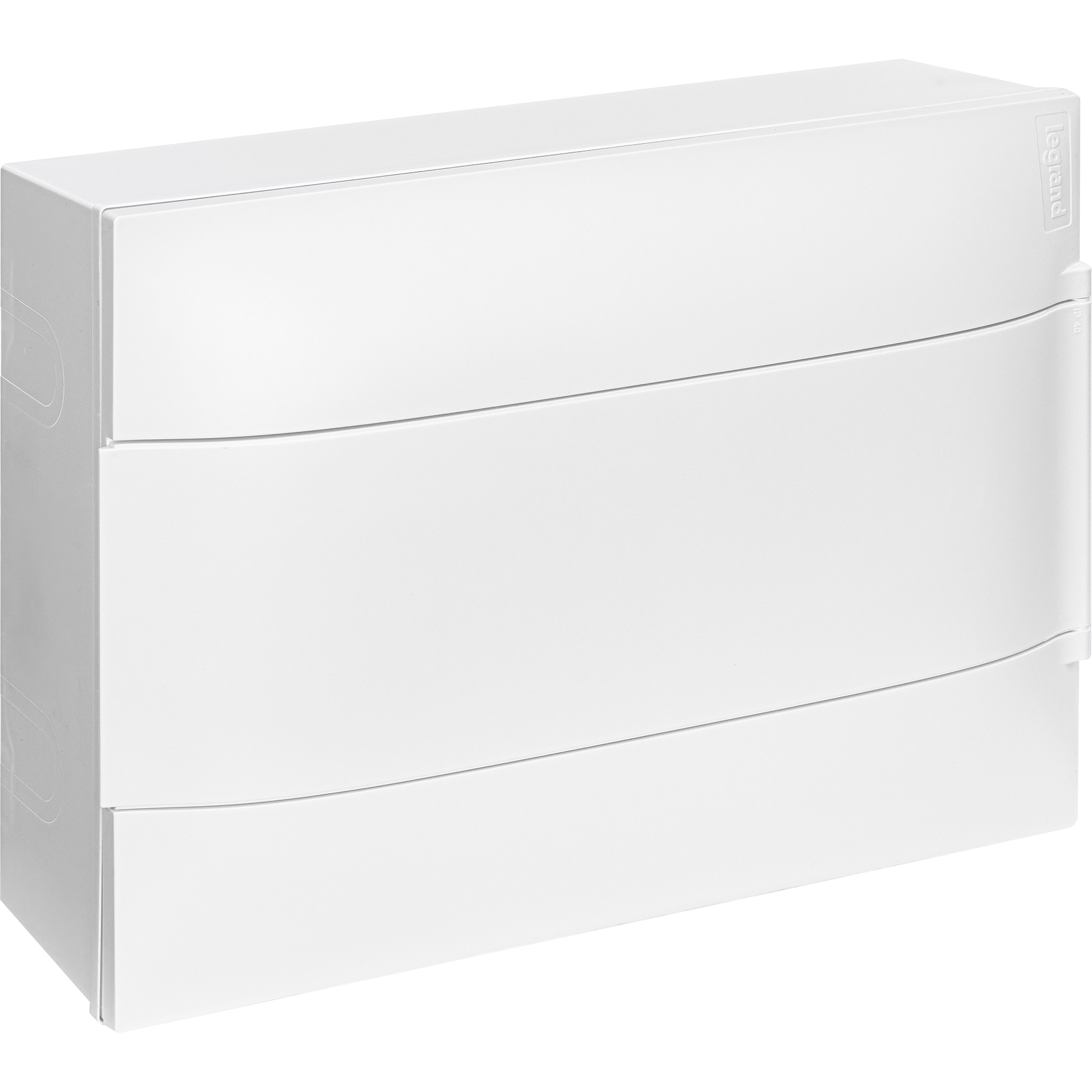 Щиток настенный с дверцей 12 модулей с DIN-рейкой IP40 белый