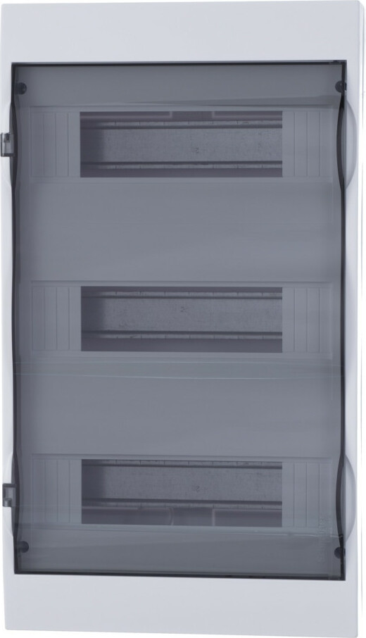 Щиток встраиваемый с дверцей 36 модулей с 3 DIN-рейками IP40 белый