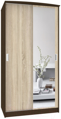 Шкаф Кортекс-мебель Лагуна ШК01-01 (венге/дуб сонома)