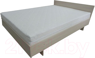 Полуторная кровать Барро КР-017.11.02-22 140x195 (дуб девон)