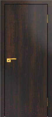 Дверь межкомнатная Юни Стандарт-01 90x200 (дуб венге)