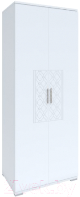 Шкаф Rinner Тиффани М01 (белый текстурный)