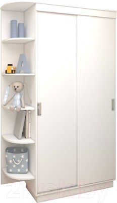 Шкаф Eligard Лагуна / ШЛМ-02.Л.0 (белый)