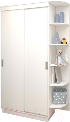Шкаф Eligard Лагуна / ШЛМ-02.П.0 (белый)