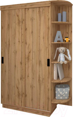 Шкаф Eligard Лагуна / ШЛМ-02.П.0 (дуб натуральный)