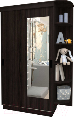 Шкаф Eligard Лагуна / ШЛМ-02.П.1 (дуб марбург)