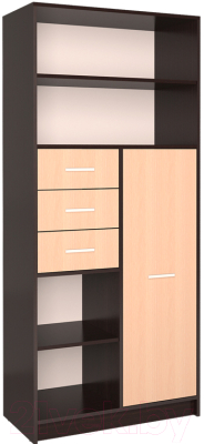 Шкаф Интерлиния СК-021 (дуб венге/дуб молочный)