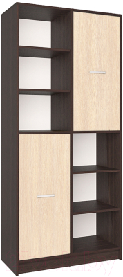 Шкаф Интерлиния СК-022 (дуб венге/дуб молочный)