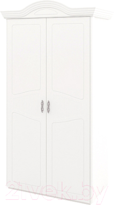Шкаф Мебель-Неман София МН-025-22 (белый глянец/белый)