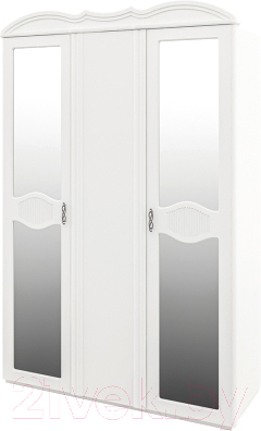 Шкаф Мебель-Неман София МН-025-23 (белый глянец/белый)