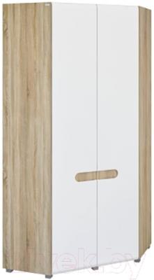Шкаф Мебель-Неман Леонардо МН-026-11 (белое дерево/дуб сонома)