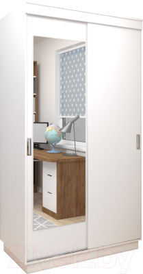 Шкаф Eligard Лагуна / ШЛ-03.1 (белый)