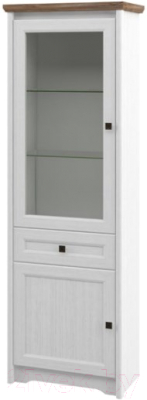 Шкаф Мебель-Неман Тиволи МН-035-01 (белый структурный/дуб стирлинг)
