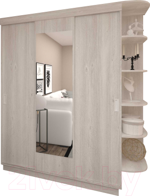 Шкаф Eligard Лагуна / ШЛ-06.П.1 (сосна каньон)