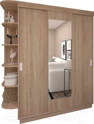 Шкаф Eligard Лагуна / ШЛ-06.Л.1 (дуб сонома)
