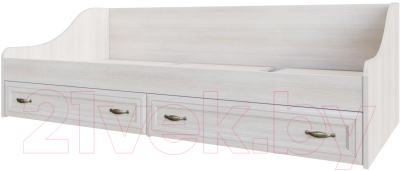 Односпальная кровать Просто Хорошая Мебель Вега К ДМ-09 80x186 Серия №2 / 00-00103024 (сосна карелия)