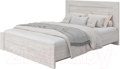 Двуспальная кровать MySTAR Вирджиния 100.1804 (сосна каньон)
