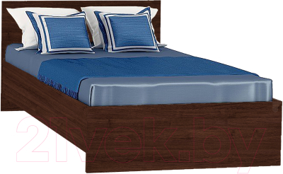Односпальная кровать МДК КР10 100x200/700x1052x2032 (венге)