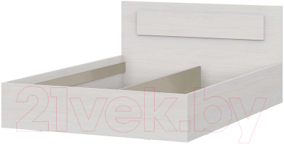 Каркас кровати NN мебель МСП 1 140x200 (ясень анкор светлый/ясень анкор светлый)