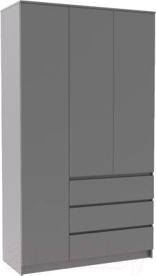 Шкаф ДСВ Мори МШ 1200.1 (графит)
