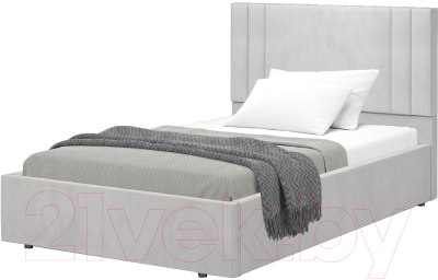 Полуторная кровать Аквилон Мирта 12 М (конфетти сильвер)