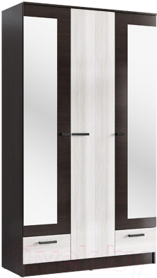 Шкаф МебельЭра Адель 1.2 (дуб венге/сосна лоредо)