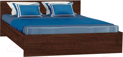 Двуспальная кровать МДК КР13 160x200/700x1652x2032 (венге)