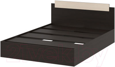 Полуторная кровать Памир София 1400 (венге/дуб белфорт)