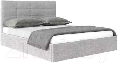 Каркас кровати НК Мебель Соната 140x200 / 72305111 (рогожка серая Md06)