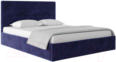 Каркас кровати НК Мебель Соната 140x200 / 72305116 (велюр индиго)
