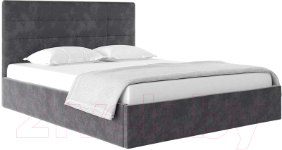 Каркас кровати НК Мебель Соната 140x200 / 72305122 (велюр серый)