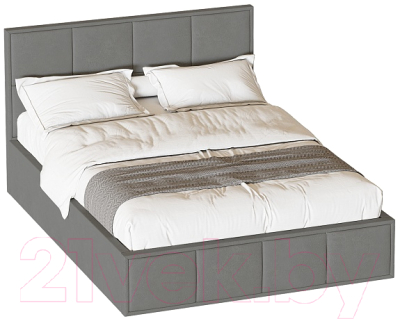 Каркас кровати Мебельград Октавия Стандарт 140x200 (лана серый)