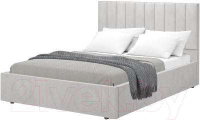 Полуторная кровать Аквилон Рица 14 М (конфетти сильвер)