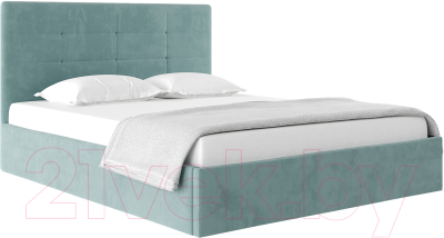 Каркас кровати НК Мебель Соната 160x200 / 72305125 (велюр мята)