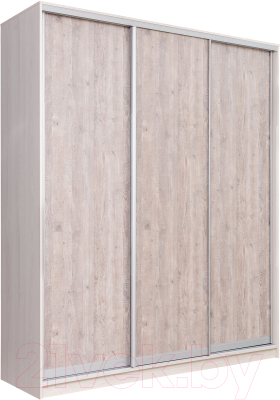 Шкаф Рэйгрупп 176 YSX Elgon РГ-03.03 (ясень снежный/сосна/хром)