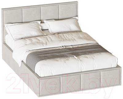 Каркас кровати Мебельград Октавия Стандарт 180x200 (лана бежевый)