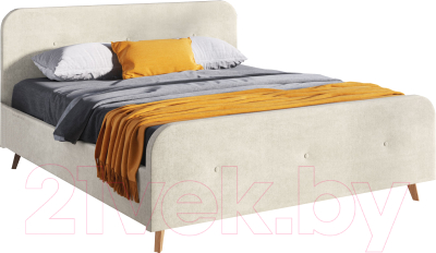Каркас кровати Мебельград Сиерра Стандарт 180x200 (торонто светло-бежевый)
