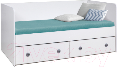 Кровать-тахта Олмеко Аленка 1.8 (белый)