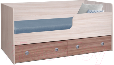 Кровать-тахта Олмеко Аленка Нью 1.8 (шимо светлый/шимо темный)