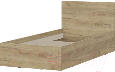 Каркас кровати NN мебель МСП 1 90x200 (дуб золотой)