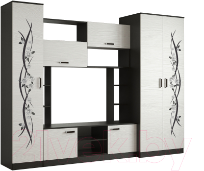 Стенка Евва Престиж-1 (венге/бодега)