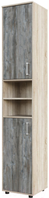Шкаф-пенал SV-мебель Прихожая Визит 1 (дуб сонома/сосна джексон)