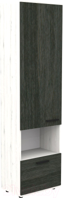 Шкаф Заречье Гретта Мод.ГТ1 комбинированный (лам.интра/лам.дуб крафт белый)